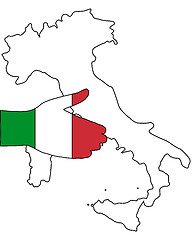 Image showing Welcome to Italy