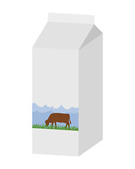 Image showing Milk carton