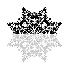 Image showing Floral ornament