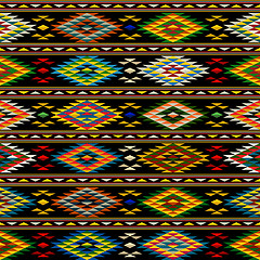 Image showing American Indian seamless pattern