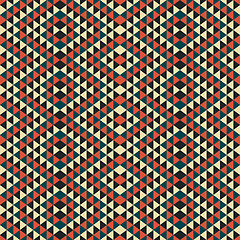 Image showing Abstract geometric triangle pattern