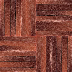 Image showing Vintage hardwood floor pattern