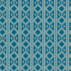 Image showing A vintage seamless pattern