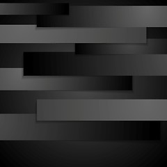 Image showing Abstract black design