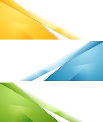Image showing Concept abstract banners