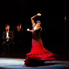 Image showing Maria Pages, spanish flamenco dancer.