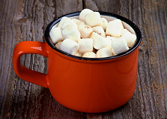 Image showing Hot Chocolate with Marshmallows