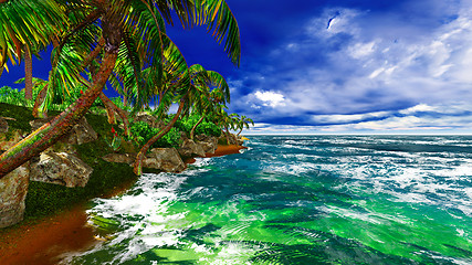 Image showing Paradise on Hawaii Island