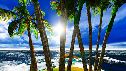 Image showing Paradise on Hawaii Island