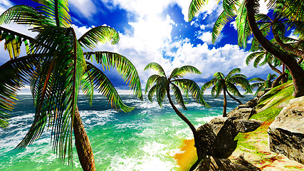 Image showing Paradise on Hawaii Island