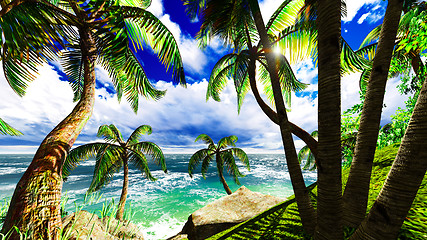 Image showing Paradise on Hawaii Island