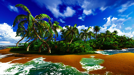 Image showing Paradise on Hawaii Island