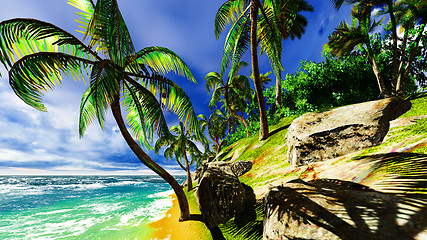 Image showing Paradise on Hawaii Island