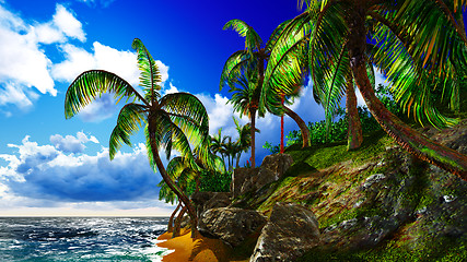 Image showing Paradise on Hawaii Island