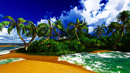 Image showing Paradise on Hawaii Island