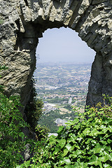 Image showing High view from San Marino