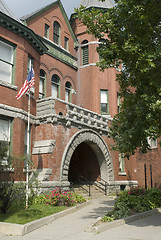 Image showing vermont town hall building