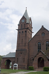 Image showing first congregational church st. albans vermont