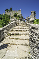 Image showing San Marino castle