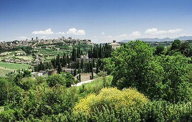 Image showing Italian traditional village view. 