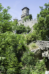 Image showing San Marino castle