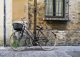 Image showing Old Italian bicycle