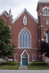 Image showing st. paul's united methodist church st. albans, vermont