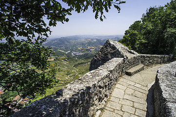 Image showing High view from San Marino