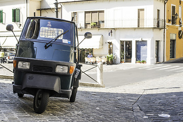 Image showing Italian tricycle