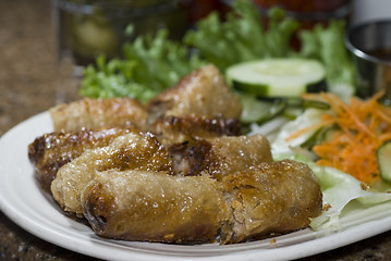 Image showing cho gio vietnamese appetizer