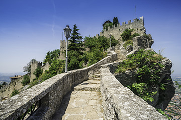 Image showing San Marino castle