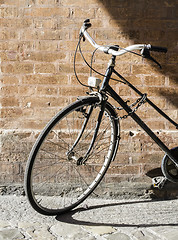 Image showing Old Italian bicycle