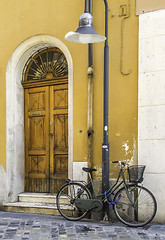 Image showing Old Italian bicycle
