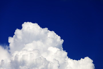 Image showing Blue sky with clouds