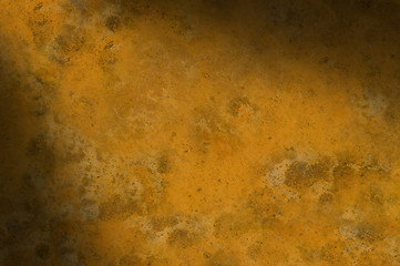 Image showing Rusty grungy background lit diagonally