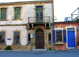 Image showing Colorful houses. Nicosia. Cyprus