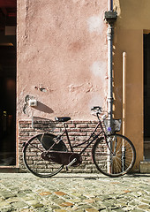 Image showing Old Italian bicycle