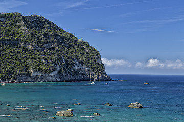 Image showing View of Citara beach in Ischia Island