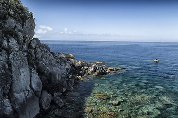 Image showing View of SantAngelo in Ischia Island