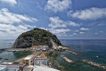 Image showing View of SantAngelo in Ischia Island