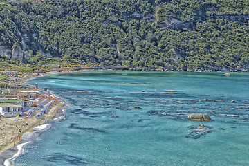 Image showing View of Citara beach in Ischia Island