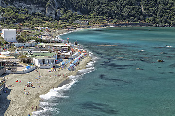 Image showing View of Citara beach in Ischia Island