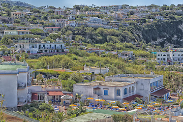 Image showing View of Citara beach in Ischia Island