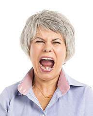 Image showing Yelling Expression