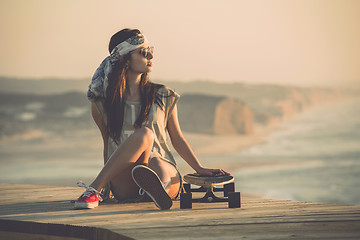 Image showing Skater Girl