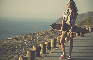 Image showing Skater girl