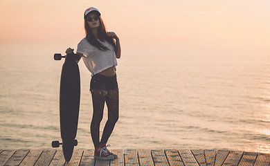 Image showing Skater Girl