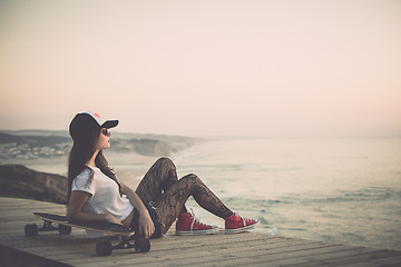 Image showing Skater Girl