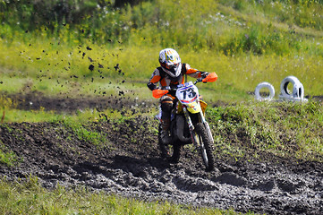 Image showing Regional cross-country race competitions in Tyumen 02.08.2014.
