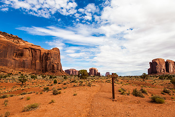 Image showing Monument Valley